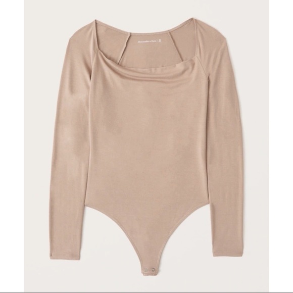 Abercrombie & Fitch Tops - New S nude seamless bodysuit